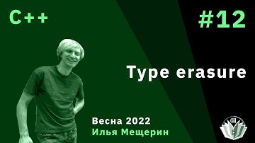 C++ 12. Type erasure