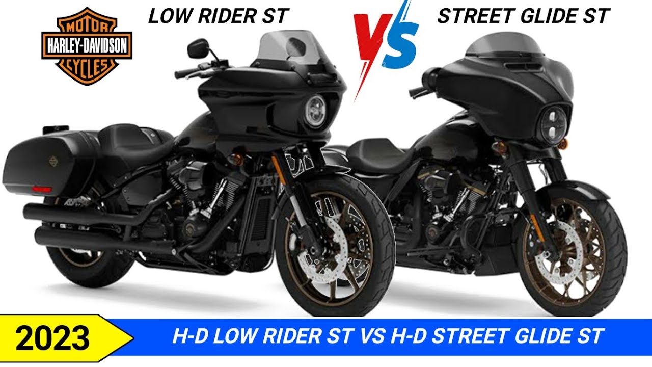 2023 Harley Davidson Low Rider ST VS 2023 Harley Davidson Street Glide