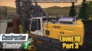 construction simulator 3 lite - bridge construction part 3 - gameplay