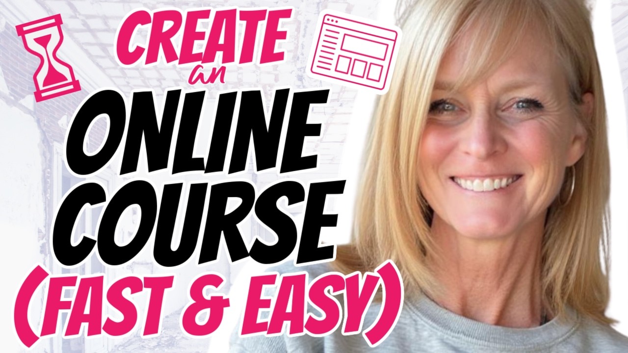 How to Create an Online Course Fast & Easy | Online Course Creation for ...