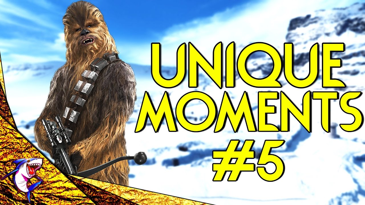 UNIQUE MOMENTS #5 | Star Wars Battlefront (Funny Moments)