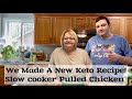 Chef craig makes keto slow cooker pulled chicken
