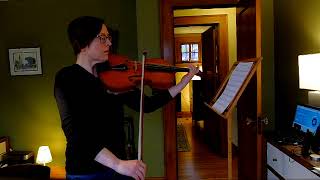 Flow Gently, Sweet Afton, Viola and Violin 2