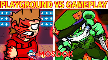 FNF Character Test Gameplay VS Playground Flippy Tord Red Fury