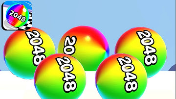 Ball Run 2048 - All Levels Gameplay Android, iOS ( Levels 449 - 469 )