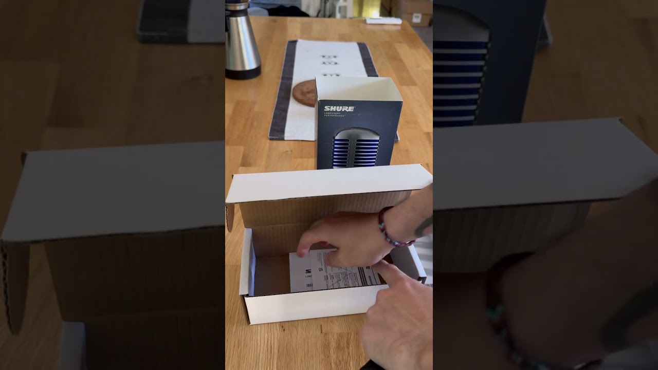 Unboxing the Shure Super 55 Deluxe 