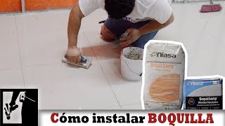 Cómo Instalar BOQUILLA o JUNTA Fácil || Instalaciones