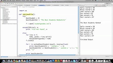 Python 2.7 Tutorial Pt 10