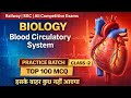 Blood Circulatory System MCQ in Hindi | रक्त परिसंचरण तंत्र | Biology Previous Year Questions
