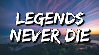 Legends Never Die (Lyrics) Ft. Against The Current [4k]