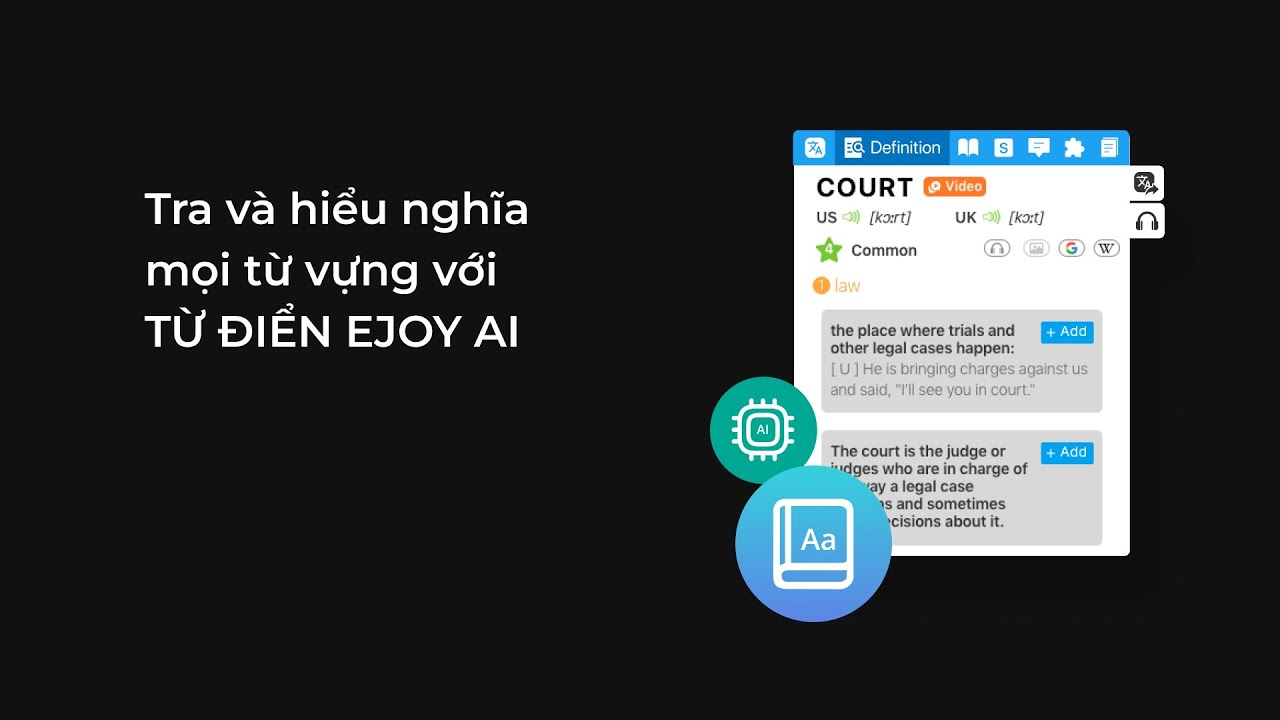 Chi tiết về cửa sổ tra từ - eJOY Popup | eJOY English - YouTube