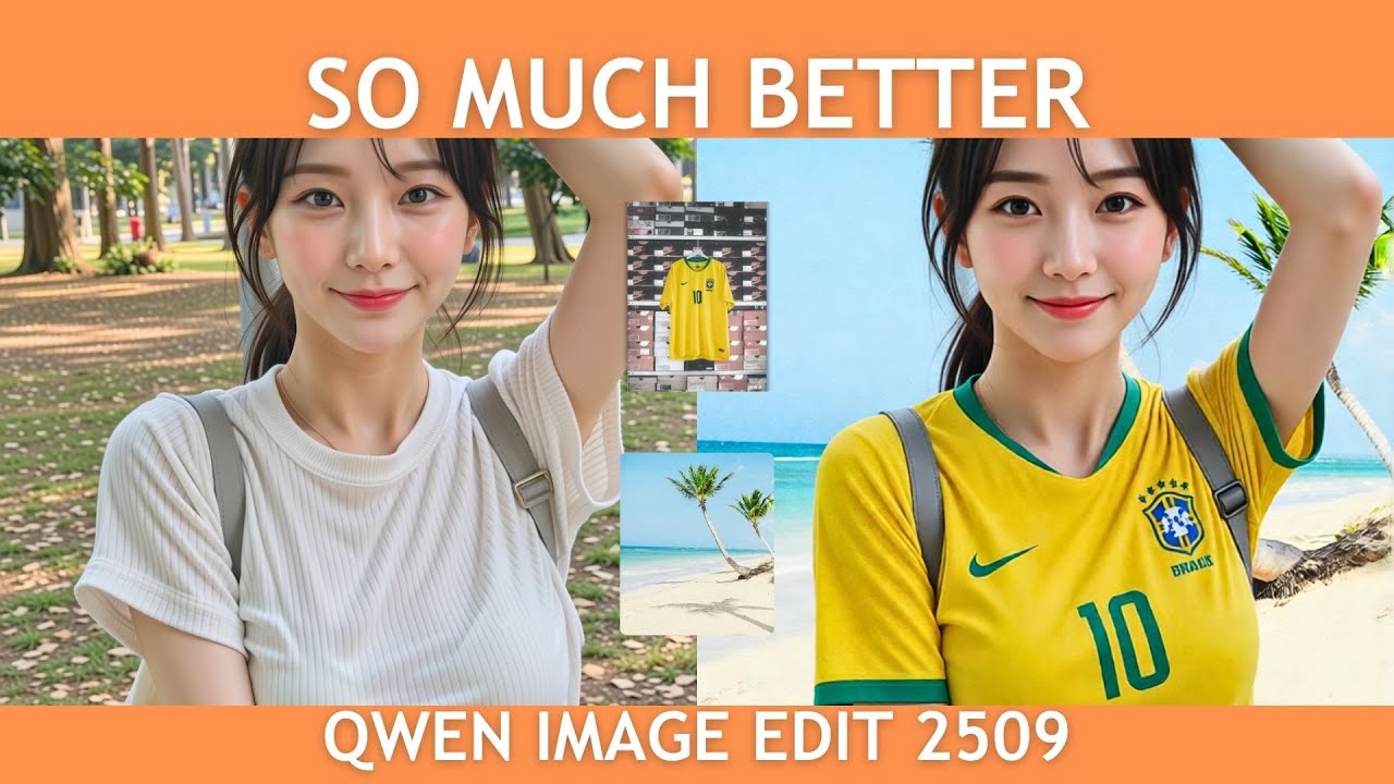 Qwen Image Edit 2509 Tutorial | Multi-Image Prompting in ComfyUI (8GB ...