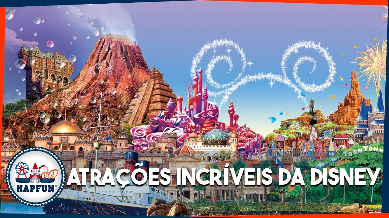 A lista de ATRAÇÕES que a DISNEY NUNCA construiu em ORLANDO | Hapfun