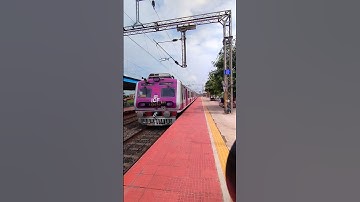 PINK MEDHA EMU With Super Local 💜| 36830 Barddhaman Howrah Chord Line Super Local       [13/06/2025]