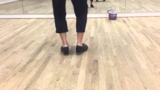 Single Time Steps w/ a Shuffle/Bill Robinson style