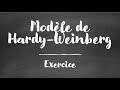 Exercice modle hardy  weinberg