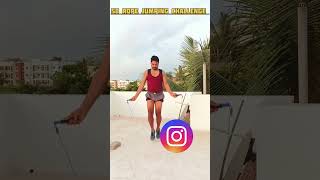 Aaj to Bahi ne Challenge Leya hai 50 Rope Jumping Workout #workout #rope