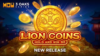 Roaring Riches Await In 3 Oaks Gamings Lion Coins Hold And Win 3X3