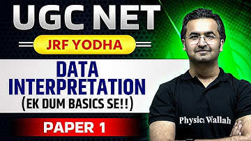 UGC NET 2024 : UGC NET Paper 1 - Master Data Interpretation with Basics to Advanced Level Questions