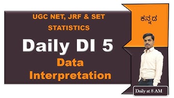 Daily DI 5, NTA NET, JRF, SET,  KANNADA, Bhava Jnanantara