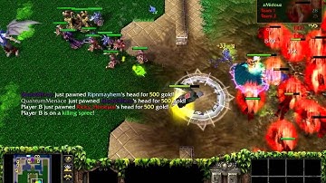 War3 SS Night289 Game 3 Part 1/2 (Map Tong Hop)