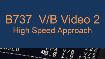 B737 Vertical Bearing Video#2 (High Speed App.)