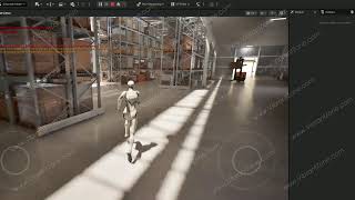 Industrial Factory Walkthrough with Mannequin in Unreal Engine | By Vibrant Zone Studios 🏭🎮✨