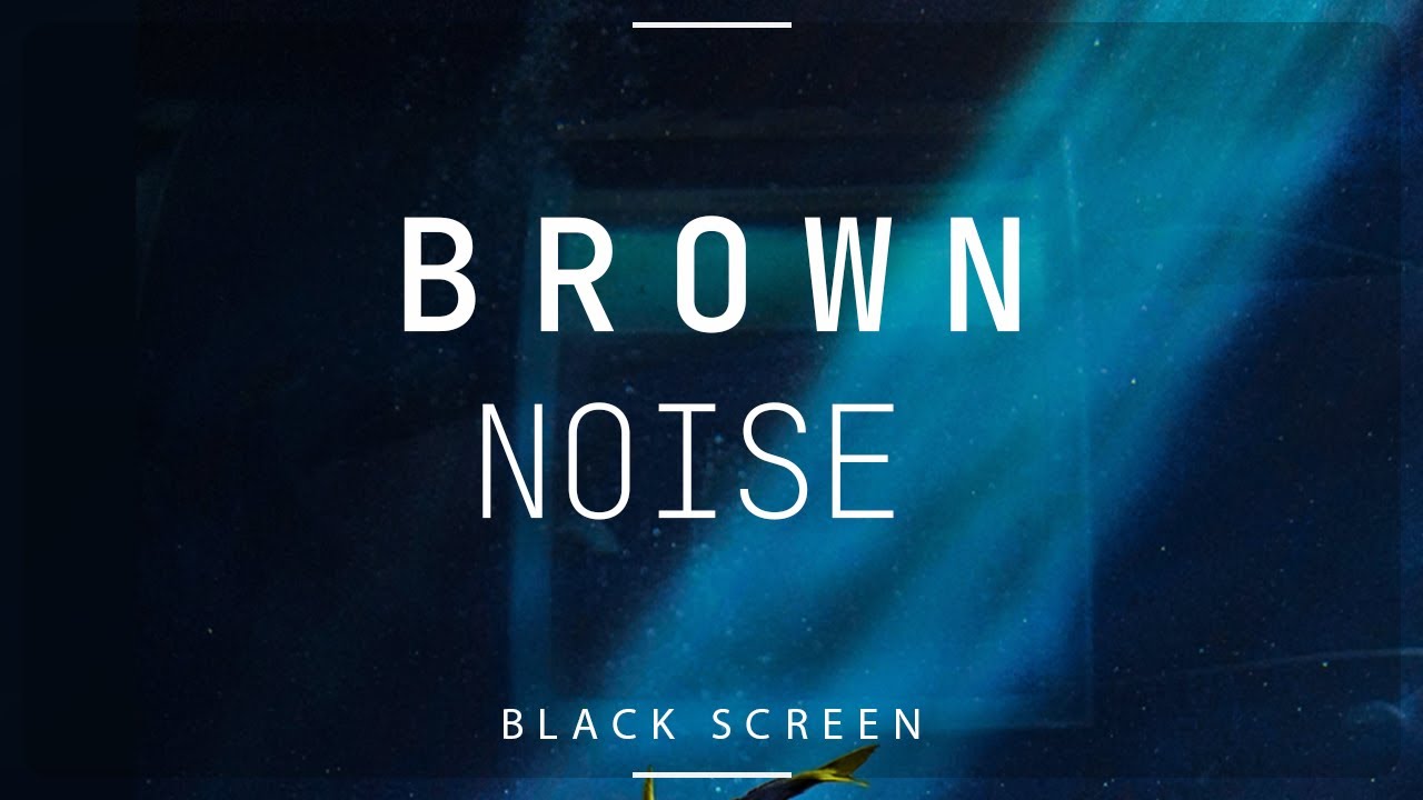 Brown Noise | 1 Hour | Focus | Black Screen - YouTube