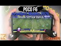 Poco F6 Snapdragon 8s Gen 3 eFootball Mobile 2026 Gaming Test