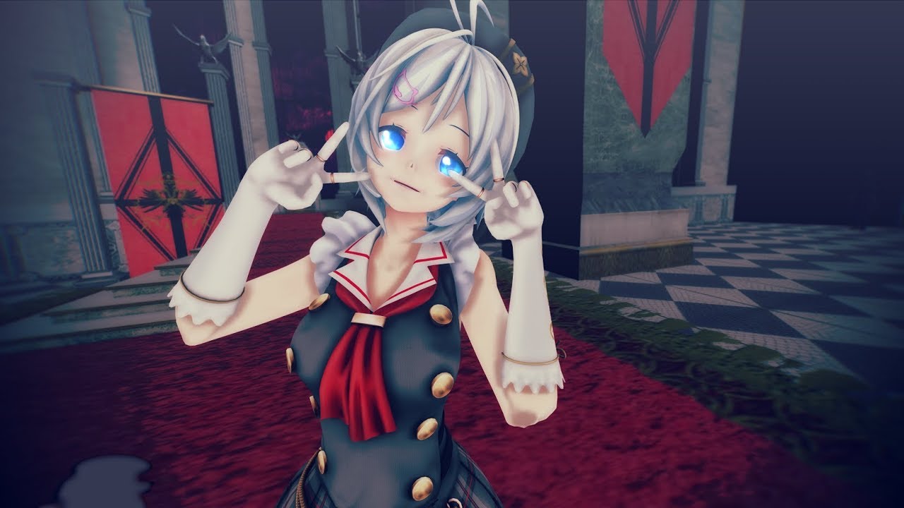 【MMD】電脳少女シロでPanama【禍つ】【4K 60fps】 - YouTube