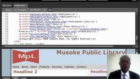 How to use Microsoft Expression Web to Quickly Design a Website for UNEB UCE Computer Studies