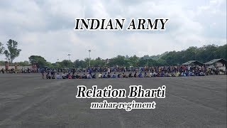 Relation Bharti 2019- mahar regiment | indian army| saurav patel