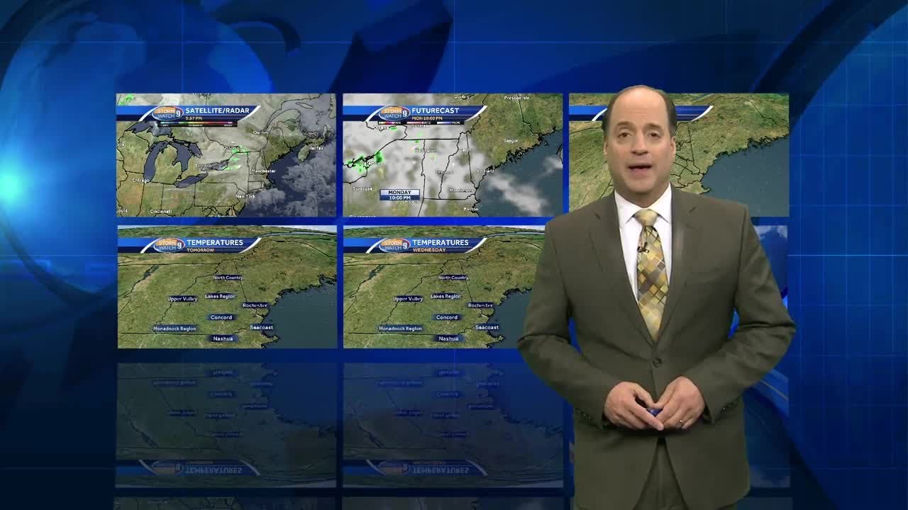 Watch: Scattered showers Tuesday afternoon - YouTube