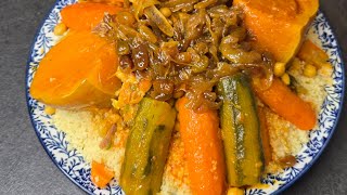 🥘 Geleneksel Fas Kuskusu 🇲🇦 Orijinal, Kolay Ve Mis Kokulu Tarif