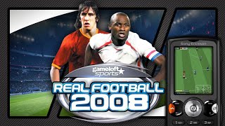 REAL FOOTBALL 2008 (java) Gameplay demo #realfootball #2008 #gameloft #j2meloader #java #nokia #cr7