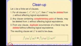 Mod-01 Lec-07 Propositional Unsatisfiability