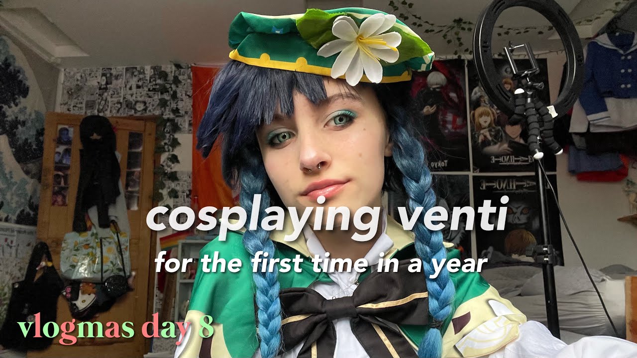 vlogmas day 8! | snow day, cosplaying and studying
