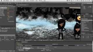 After effects - Basic tutorial (Pan crop, Effect presets, and new compositions, durations)