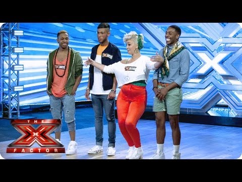 Brick City sing Locked Out Of Heaven by Bruno Mars - Room Auditions Week 3 - The X Factor 2013