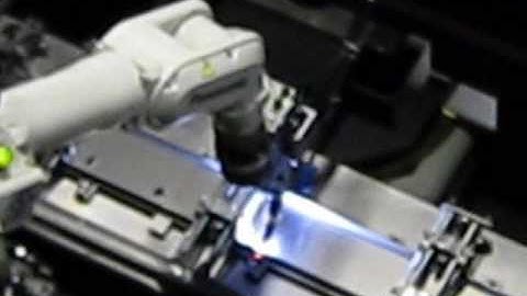 Cosinus touch sensing for TIG robot welder