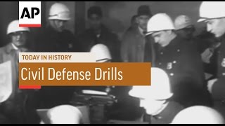 US Nationwide Civil Defense Drill - 1954 | Today in History | 14 June 16