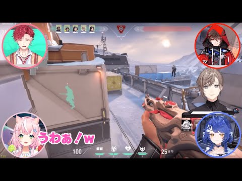 【にじばろカスタム】セージを使う予定はないがキモ壁は教えたくなる叶【にじさんじ切り抜き/叶/ハユン/セラフ・ダズルガーデン/ナリ/天宮こころ】