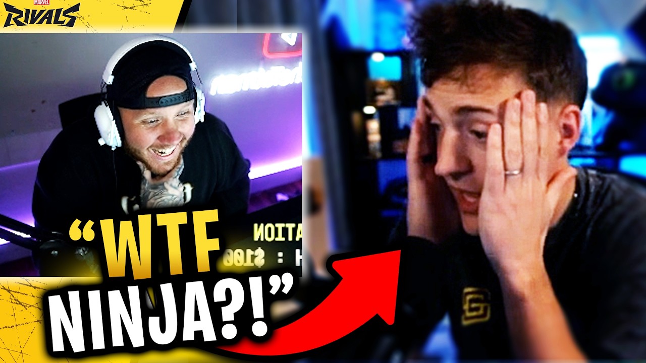 Tim LOSES IT Watching Ninja Get Stuck in Spawn