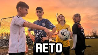 RETO DEL TRAVESAÑO vs 5 NIÑOS!! CROSSBAR CHALLENGE