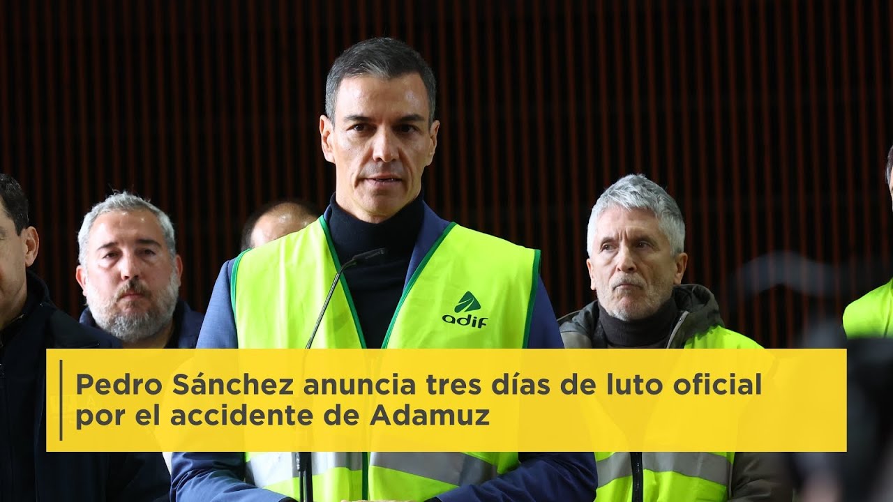 Declaración de Pedro Sánchez desde Adamuz (Córdoba)