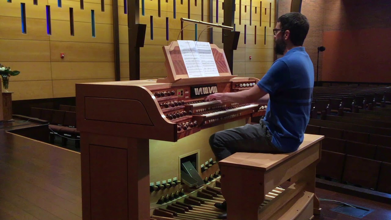 Lake Grove Presbyterian - Fanfare Postlude by Douglas Wagner - Jeff Wood, organ