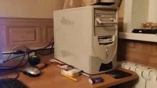 Ретро ПК, установка windows 2000 с 4 дискет и CD из под DOS часть 4