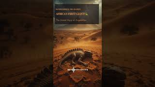Angola's First Dinosaur Discovered! Meet Angolatitan from the Cretaceous Era 🦕🌍 #Shorts #Dinosaur