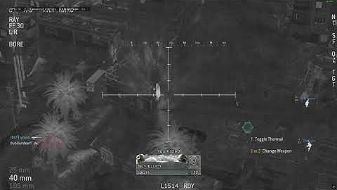 Modern Warfare 3 Remastered AC-130 Killstreak Gameplay (HMW Mod)