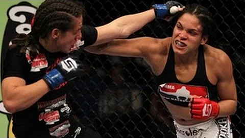 Amanda Nunes  vs Alexis Davis Strikeforce UFC FIGH...